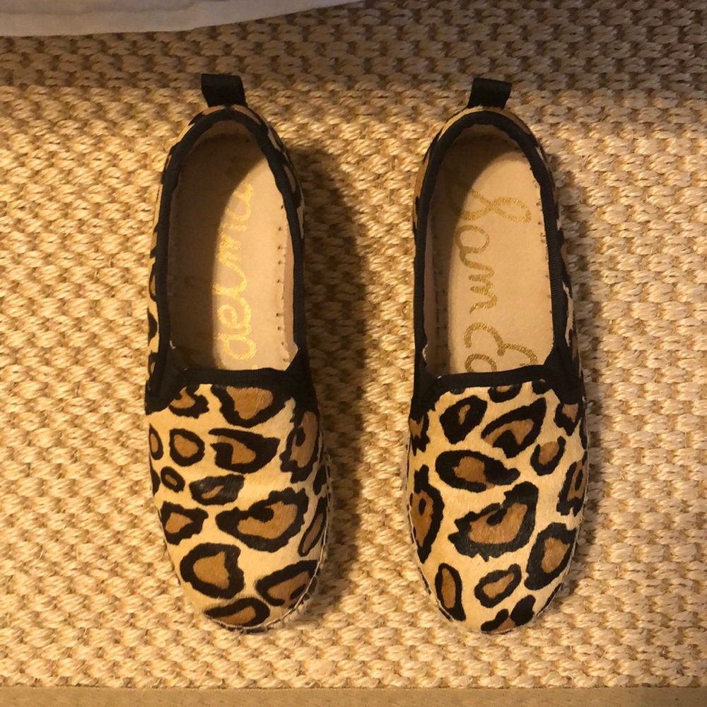 Sam Edelman Carrin Leopard Platform - Size 5.5
